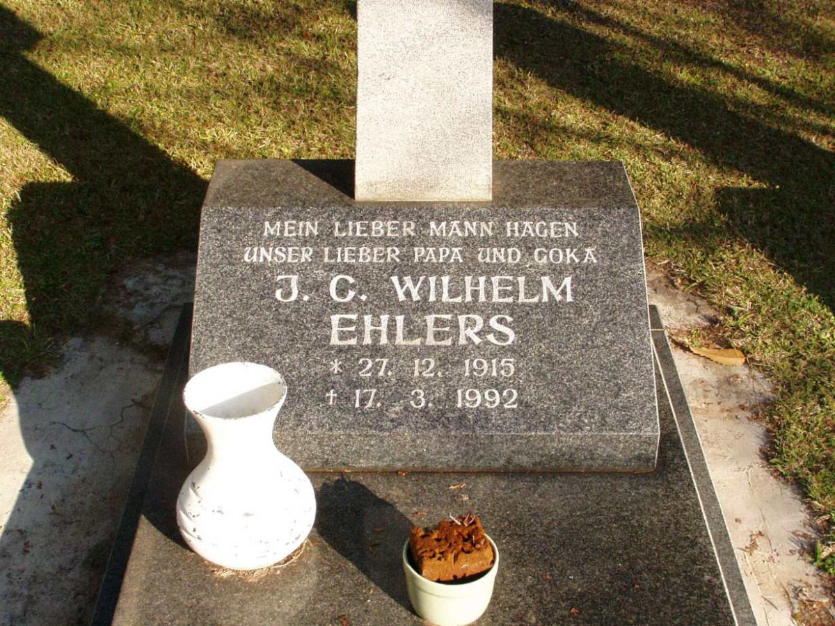 EHLERS J. C. Wilhelm 1915-1992