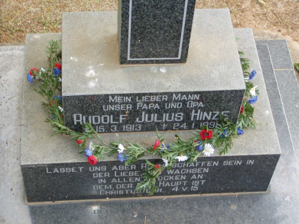 HINZE Rudolf Julius 1913-1991