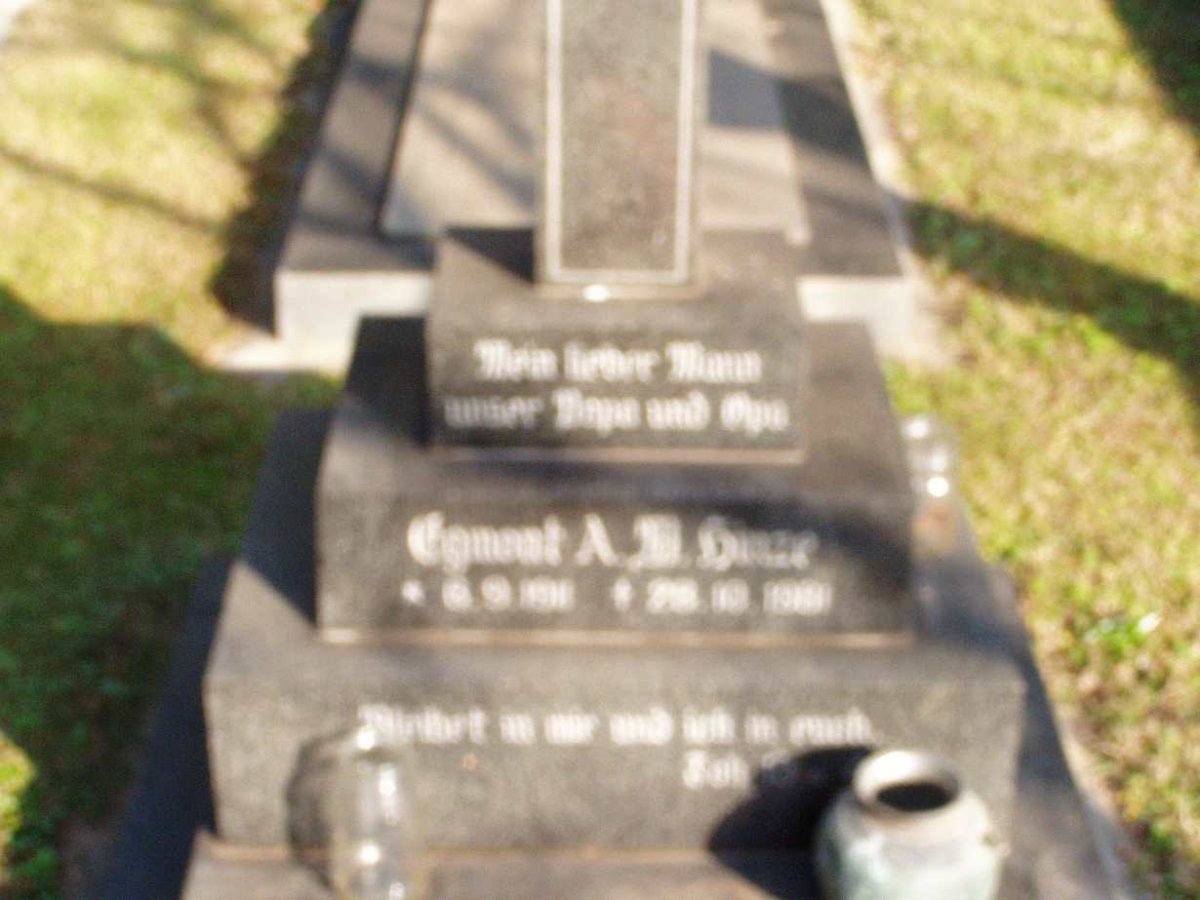 HINZE Egmont A.W. 19??-19??