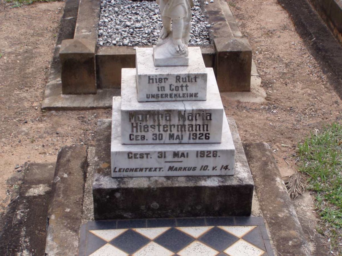 HIESTERMANN Martha Maria 1926-1928