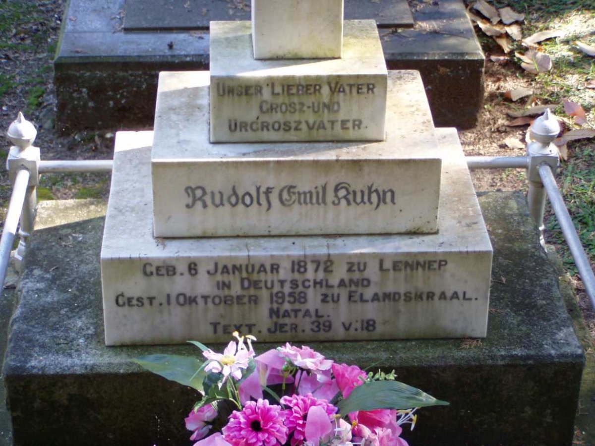 KUHN Rudolf Emil 1872-1958