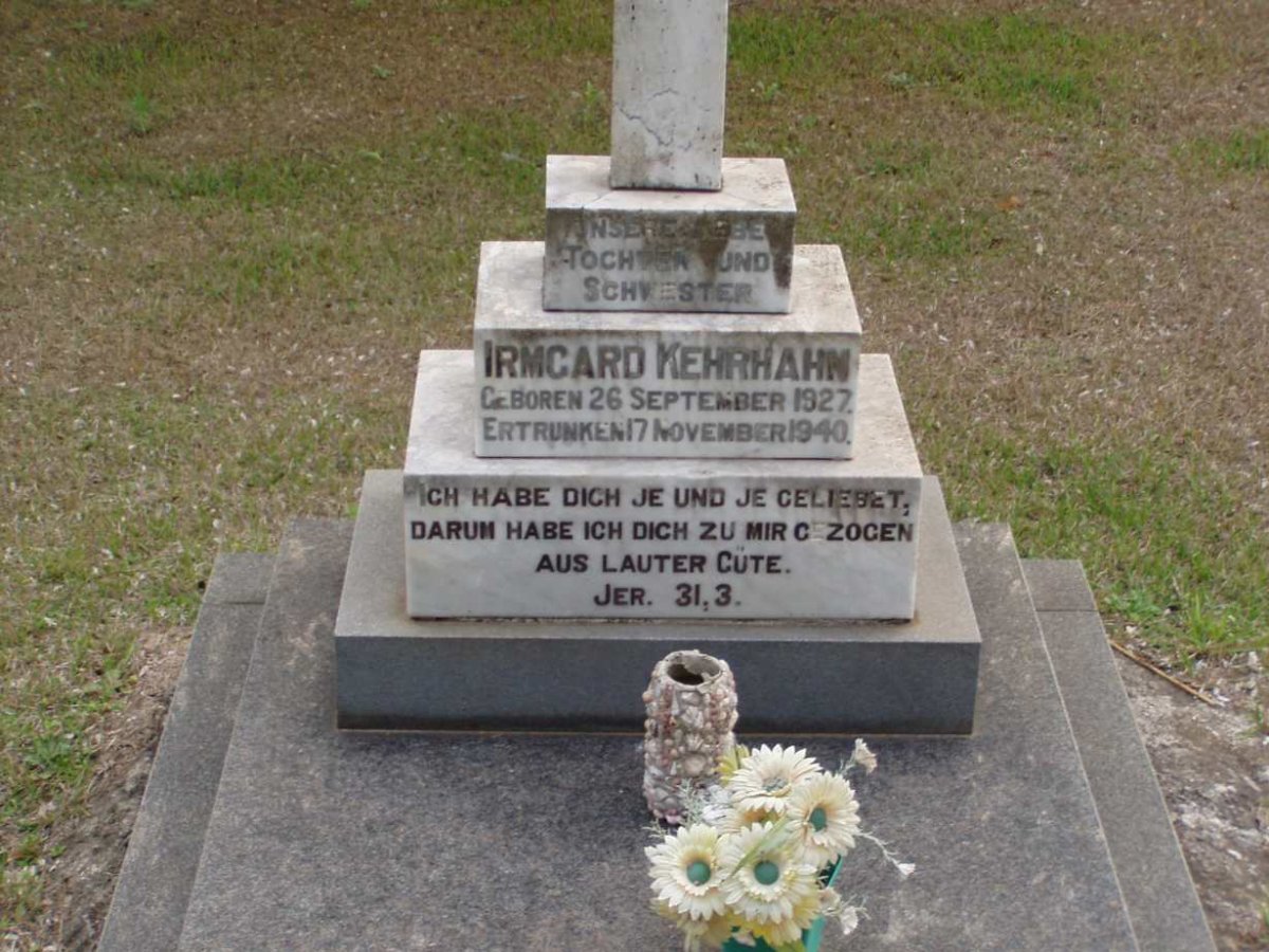KEHRHAHN Irmgard E.A. 1927-1940