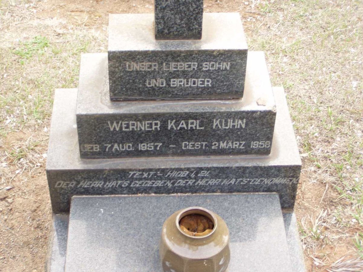 KUHN Werner Karl 1957-1958