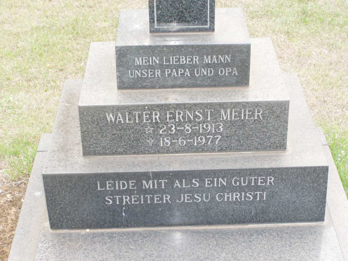 MEIER Walter Ernst 1913-1977