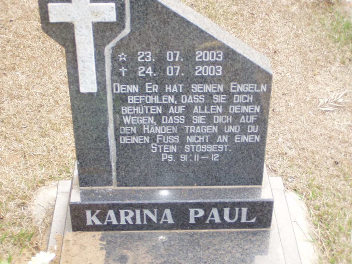 PAUL Karina 2003-2003