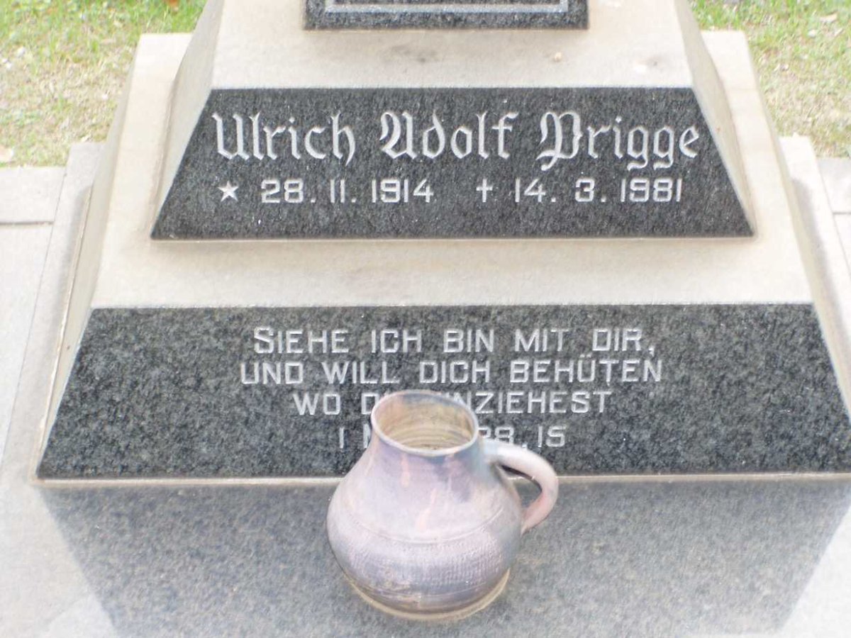 PRIGGE Ulrich Adolf 1914-1981
