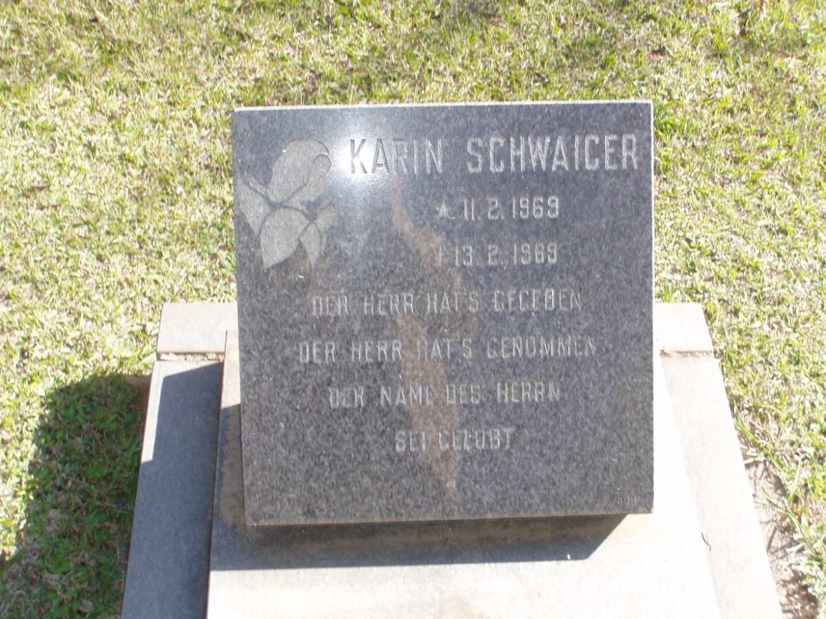 SCHWAIGER Karin 1969-1969