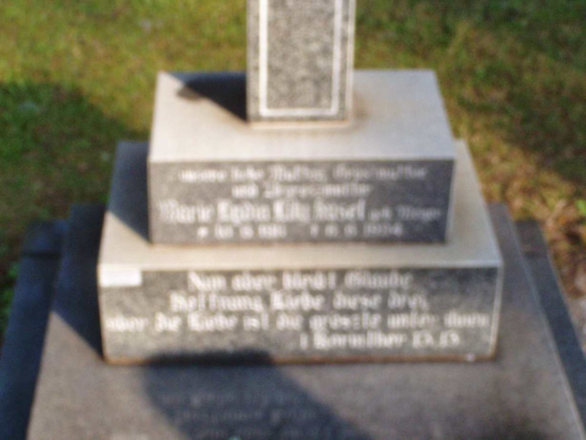 ? KUSEL M. Lydia nee MEYER