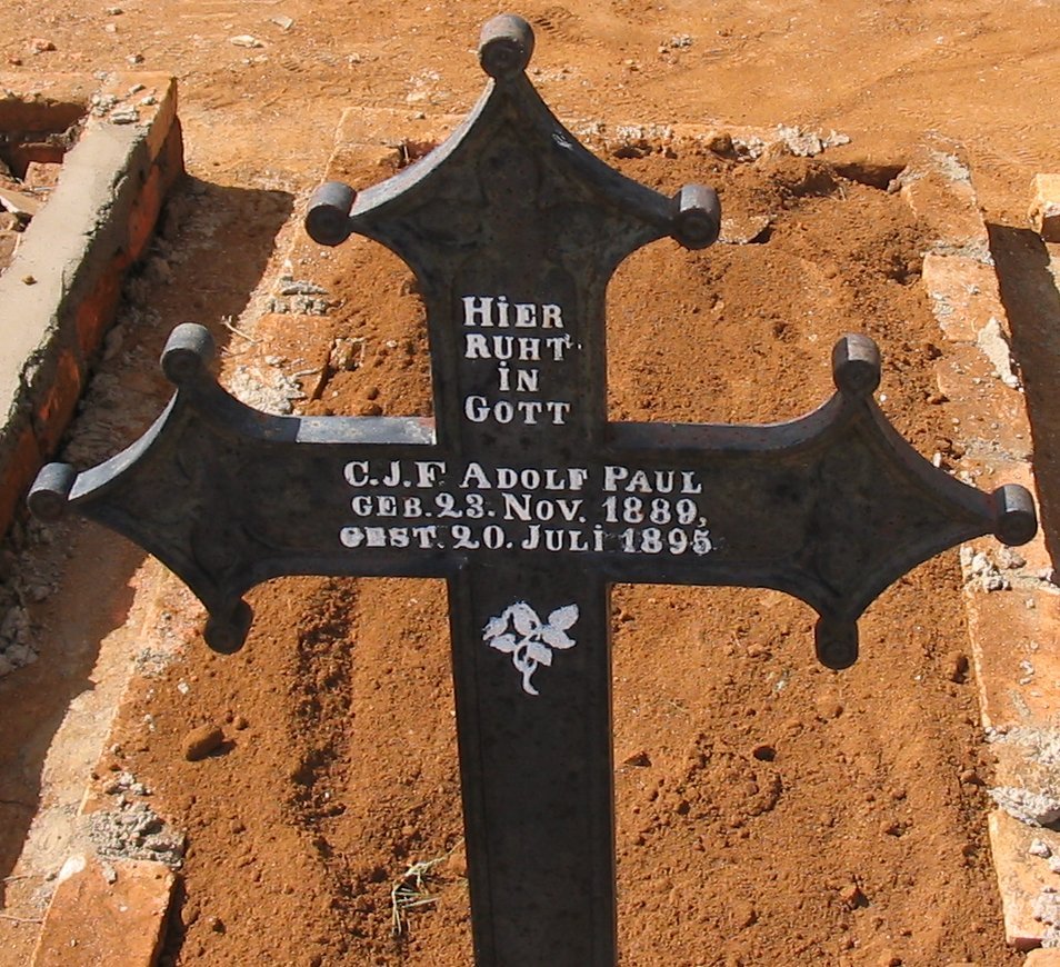 PAUL C.J.F. Adolf 1889-1895