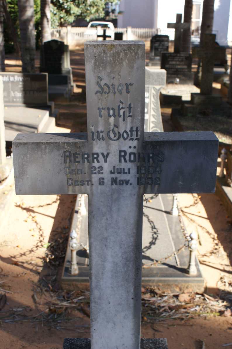 RÖHRS Herry 1894-1932