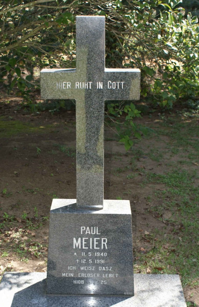 MEIER Paul 1940-1991