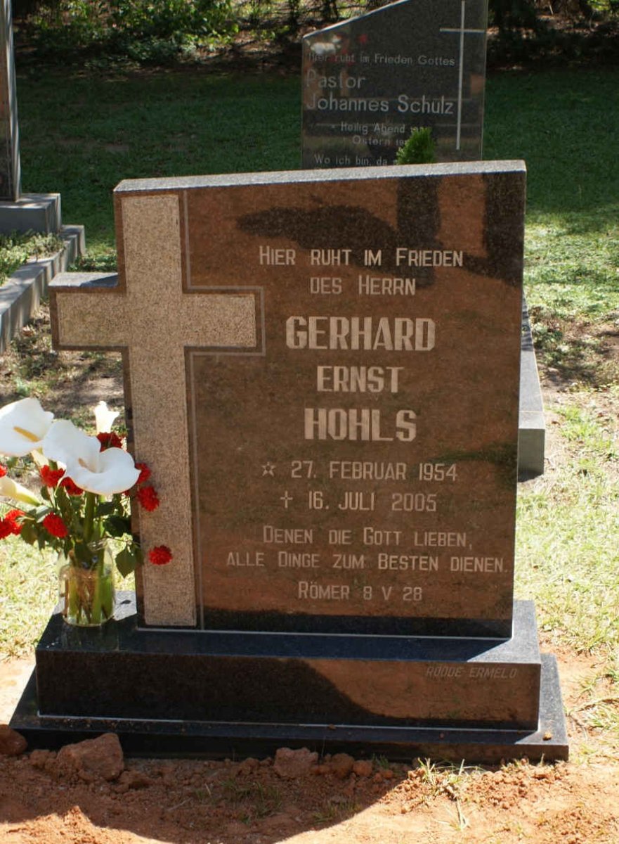 HOHLS Gerhard Ernst 1954-2005