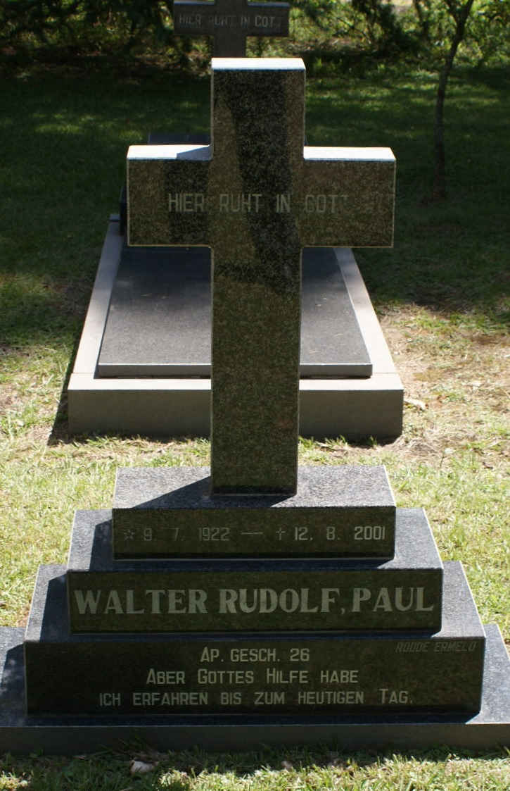 PAUL Walter Rudolf 1922-2001