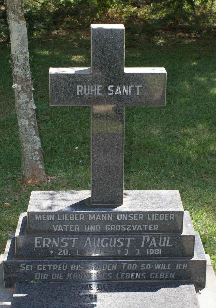 PAUL Ernst August 1914-1981
