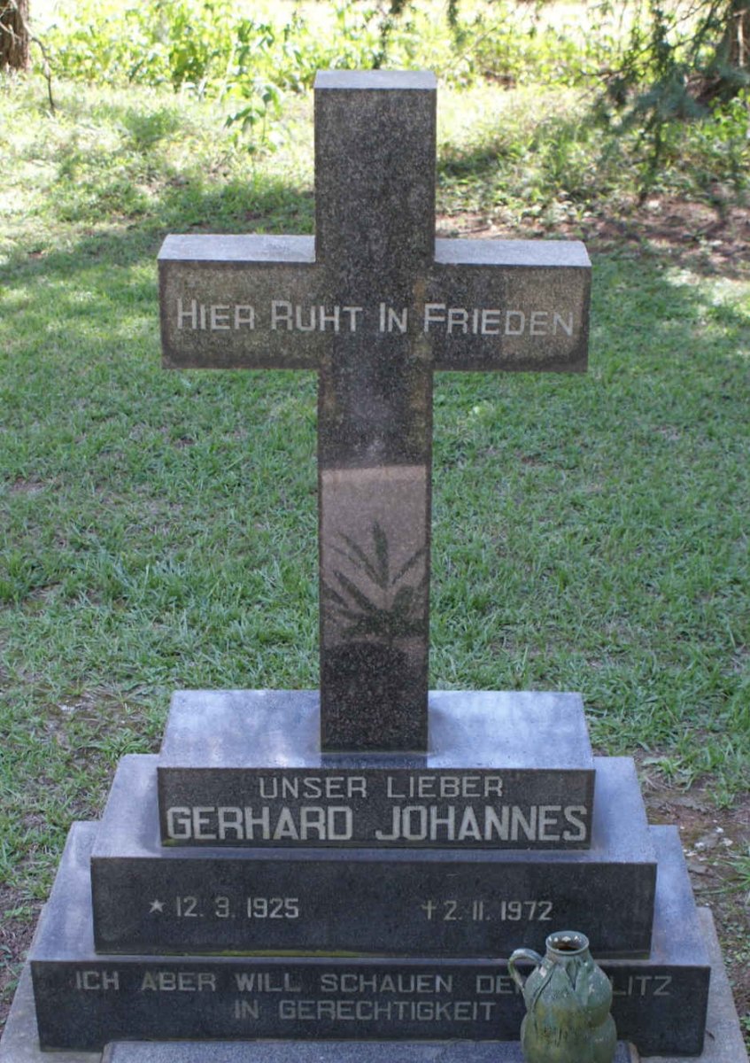 JOHANNES Gerhard 1925-1972