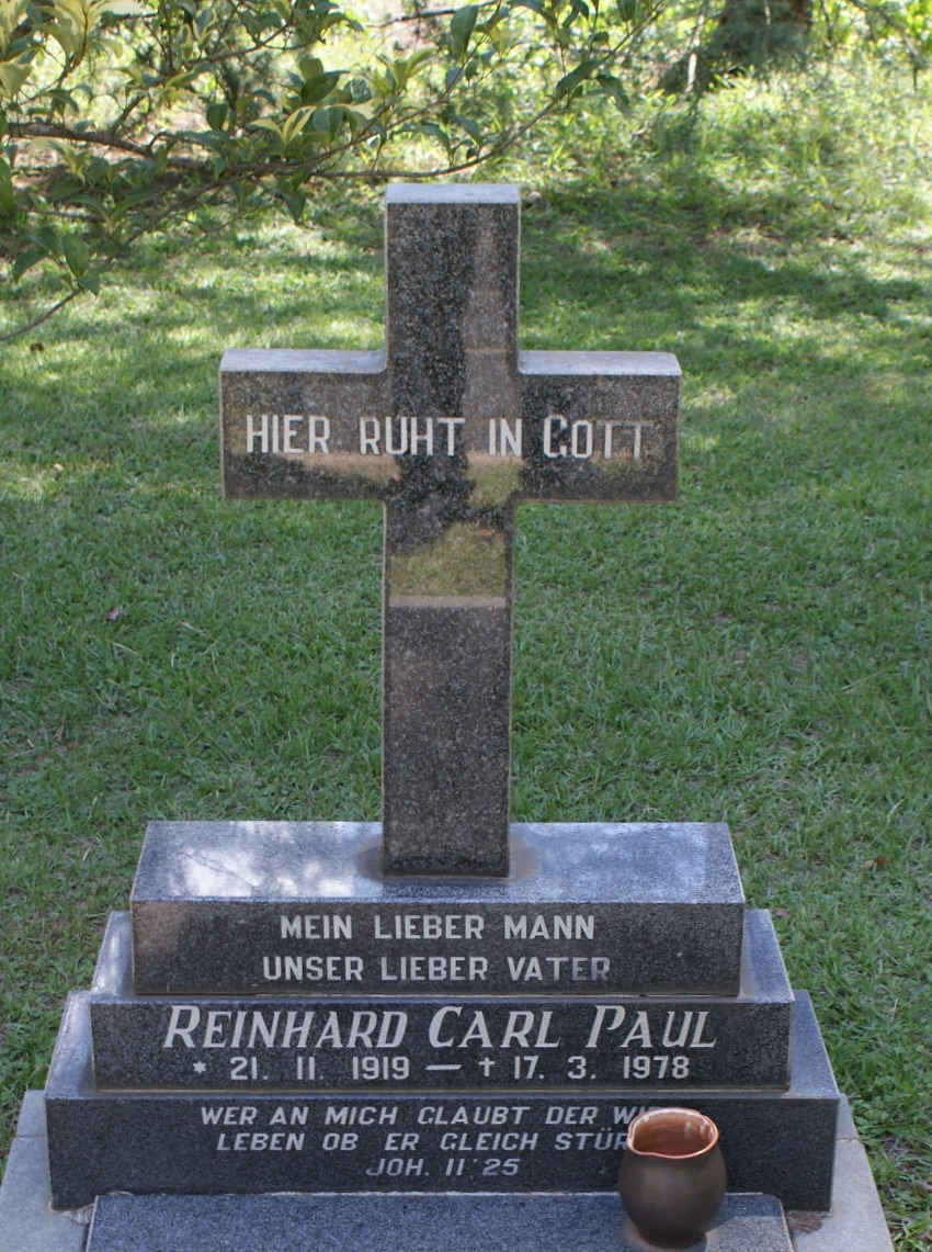 PAUL Reinhard Carl 1919-1978