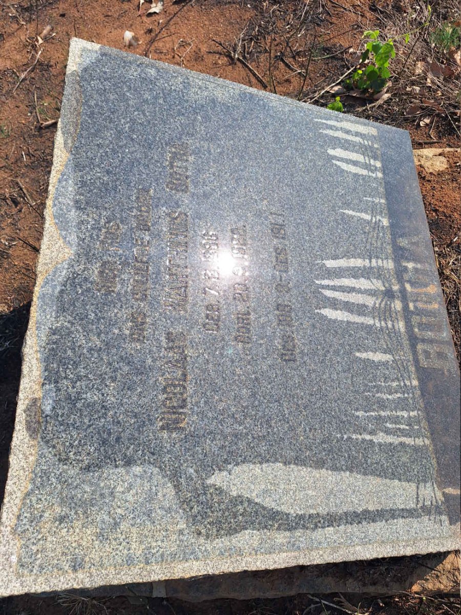 BOTHA Nicolaas Marthinus 1896-1922