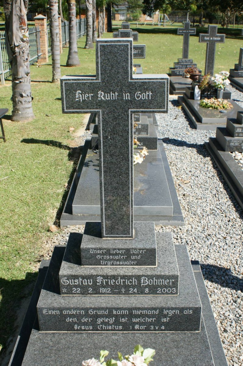 BÖHMER Gustav Friedrich 1912-2003