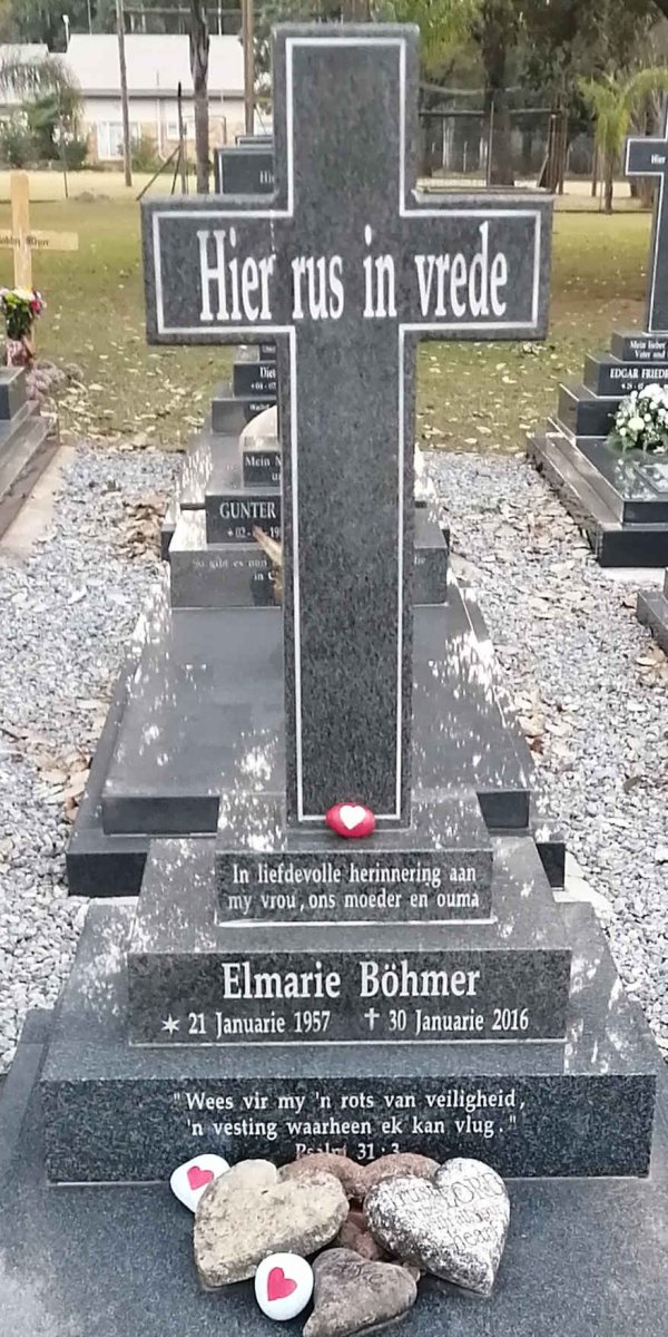 BÖHMER Elmarie 1957-2016