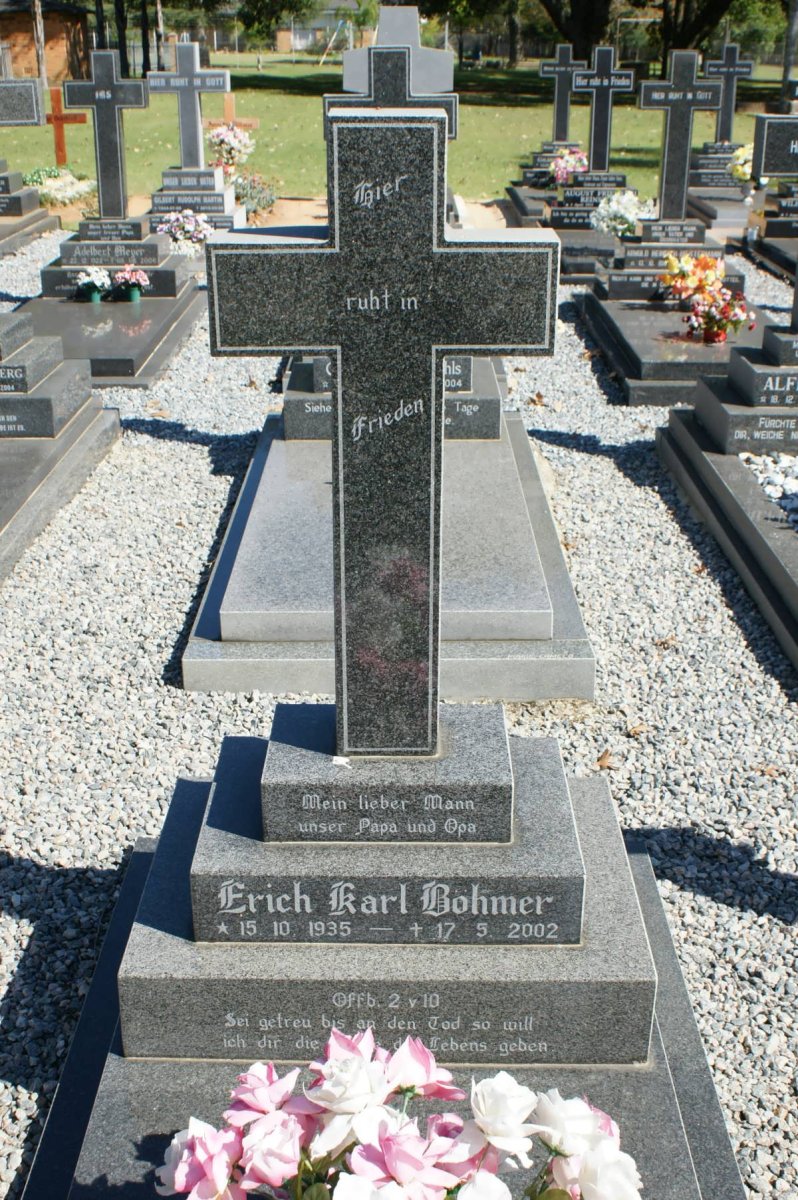 BÖHMER Erich Karl 1935-2002