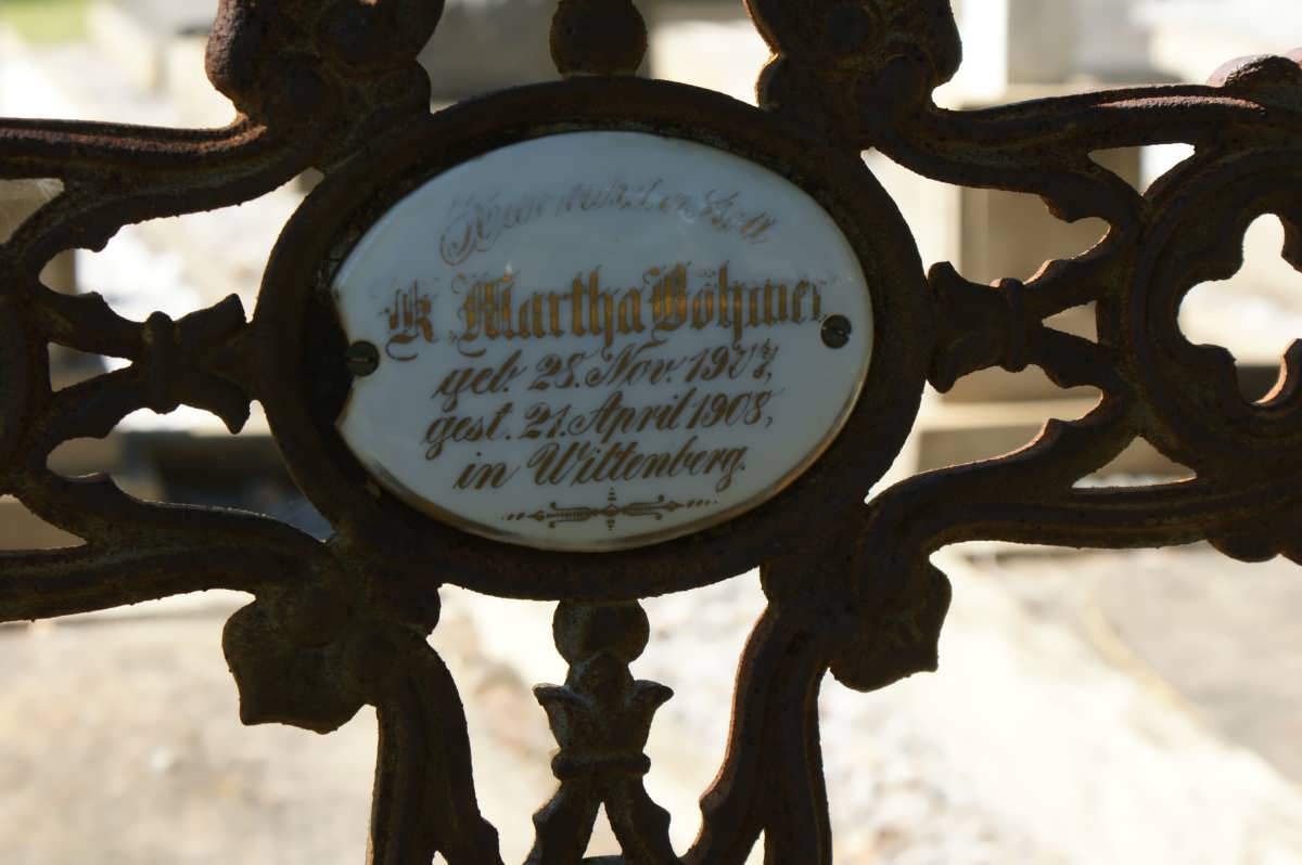 BÖHMER ? Martha 1907-1908
