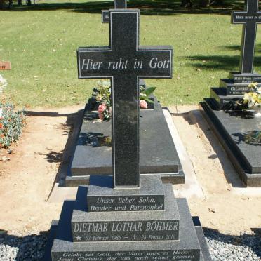 BÖHMER Dietmar Lothar 1986-2010
