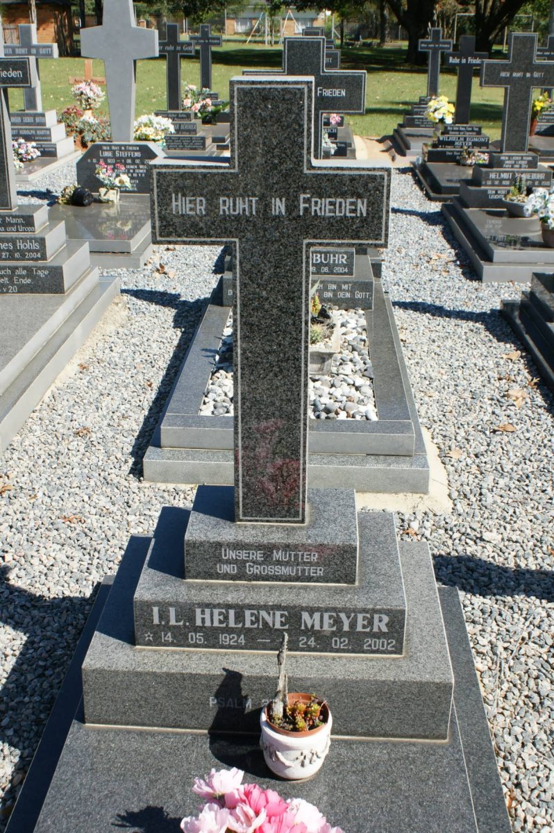 MEYER I.L. Helene 1924-2002