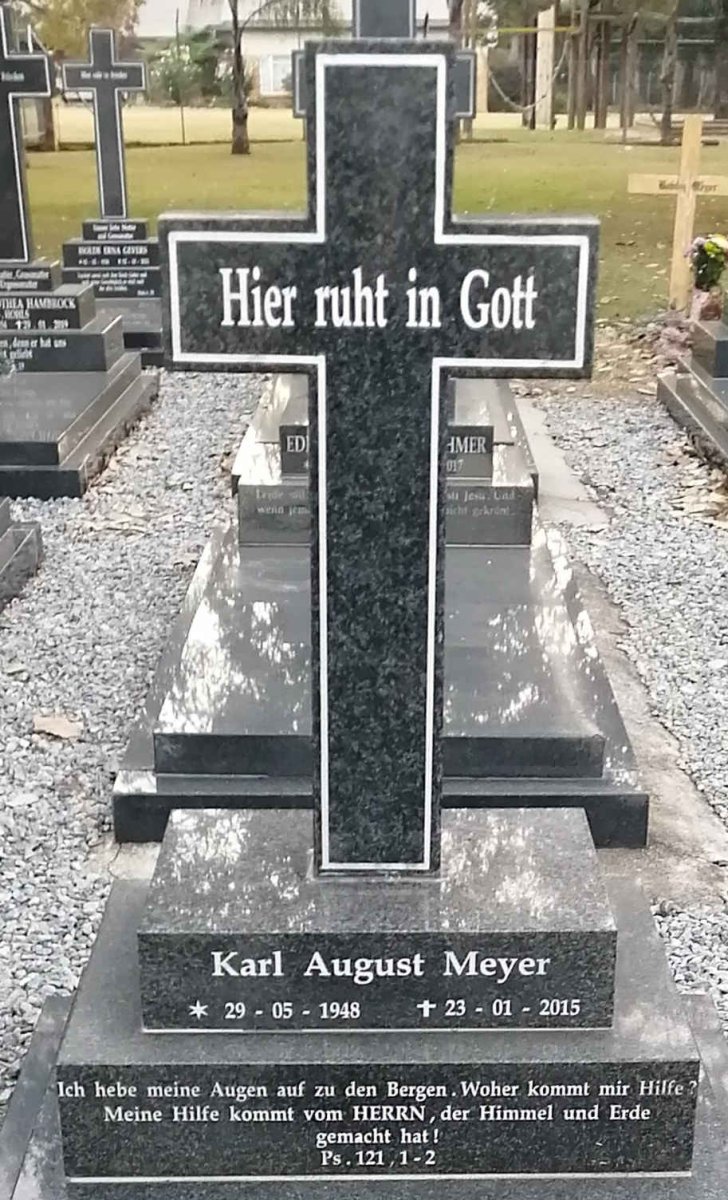 MEYER Karl August 1948-2015