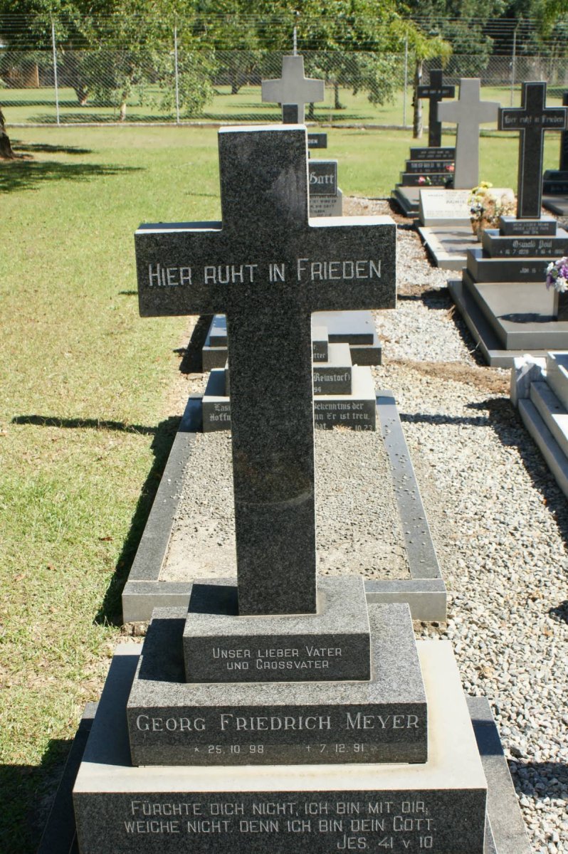 MEYER Georg Friedrich 1898-1991