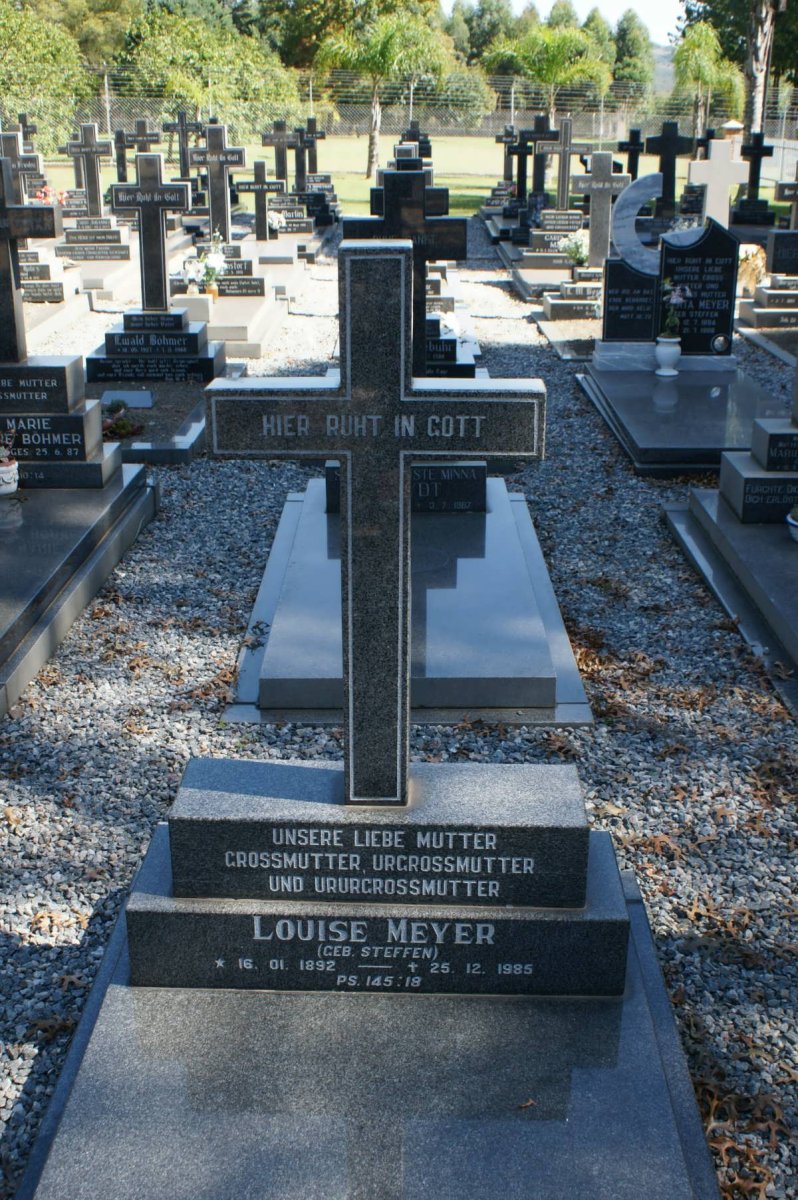 MEYER Louise nee STEFFEN 1892-1985