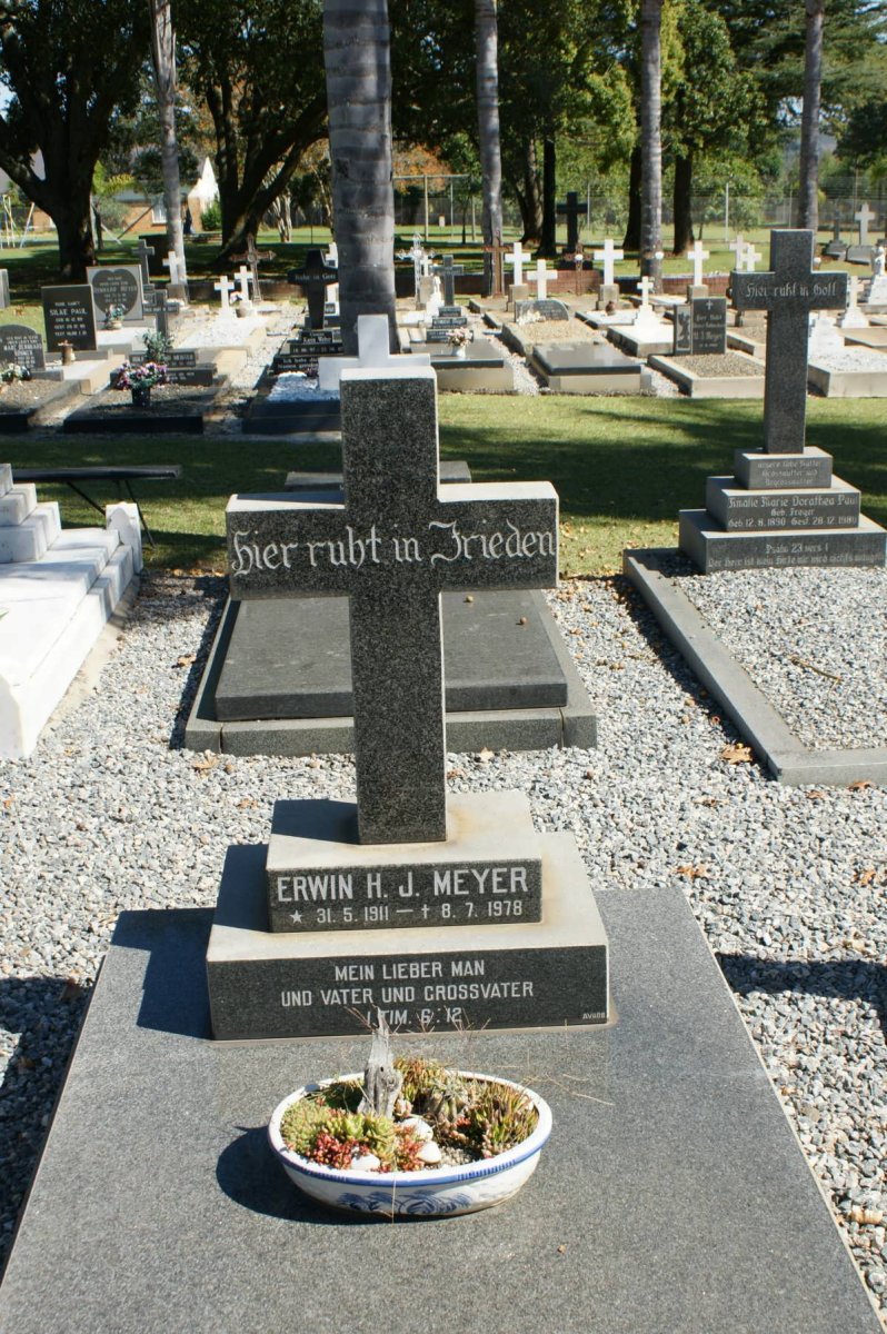 MEYER Erwin H.J. 1911-1978
