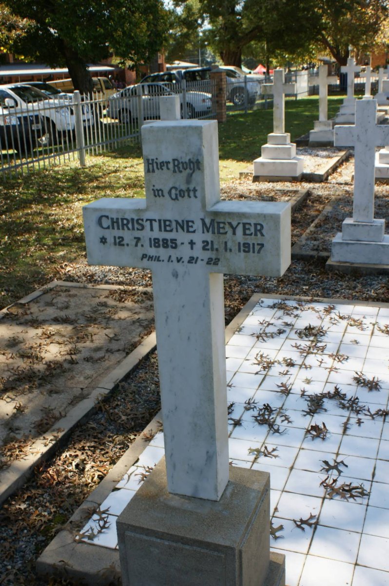 MEYER Christiene 1885-1917
