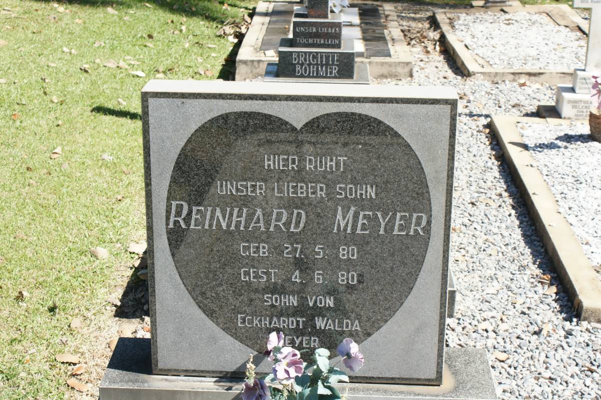MEYER Reinhard 1980-1980