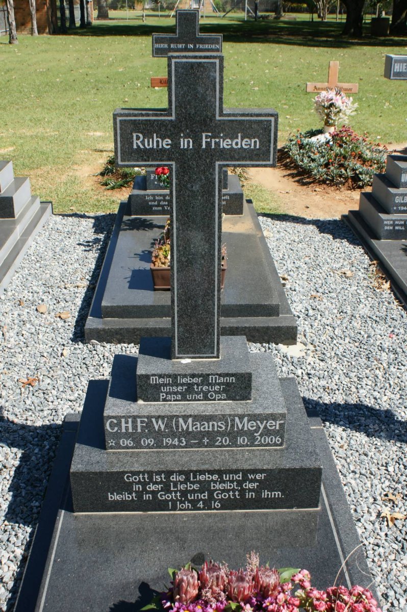 MEYER C.H.F.W. 1943-2006