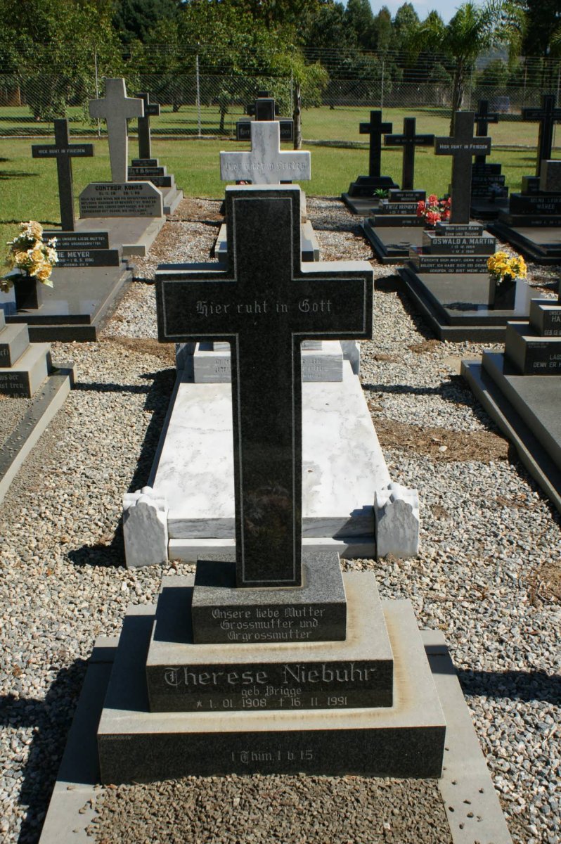 NIEBUHR Therese 1908-1991