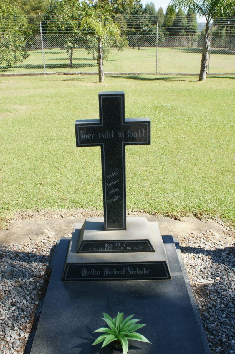 NIEBUHR Heiko Helmut 1978-2000