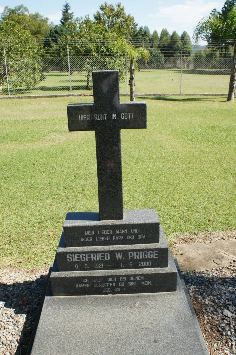 PRIGGE Siegfried W. 1921-2000