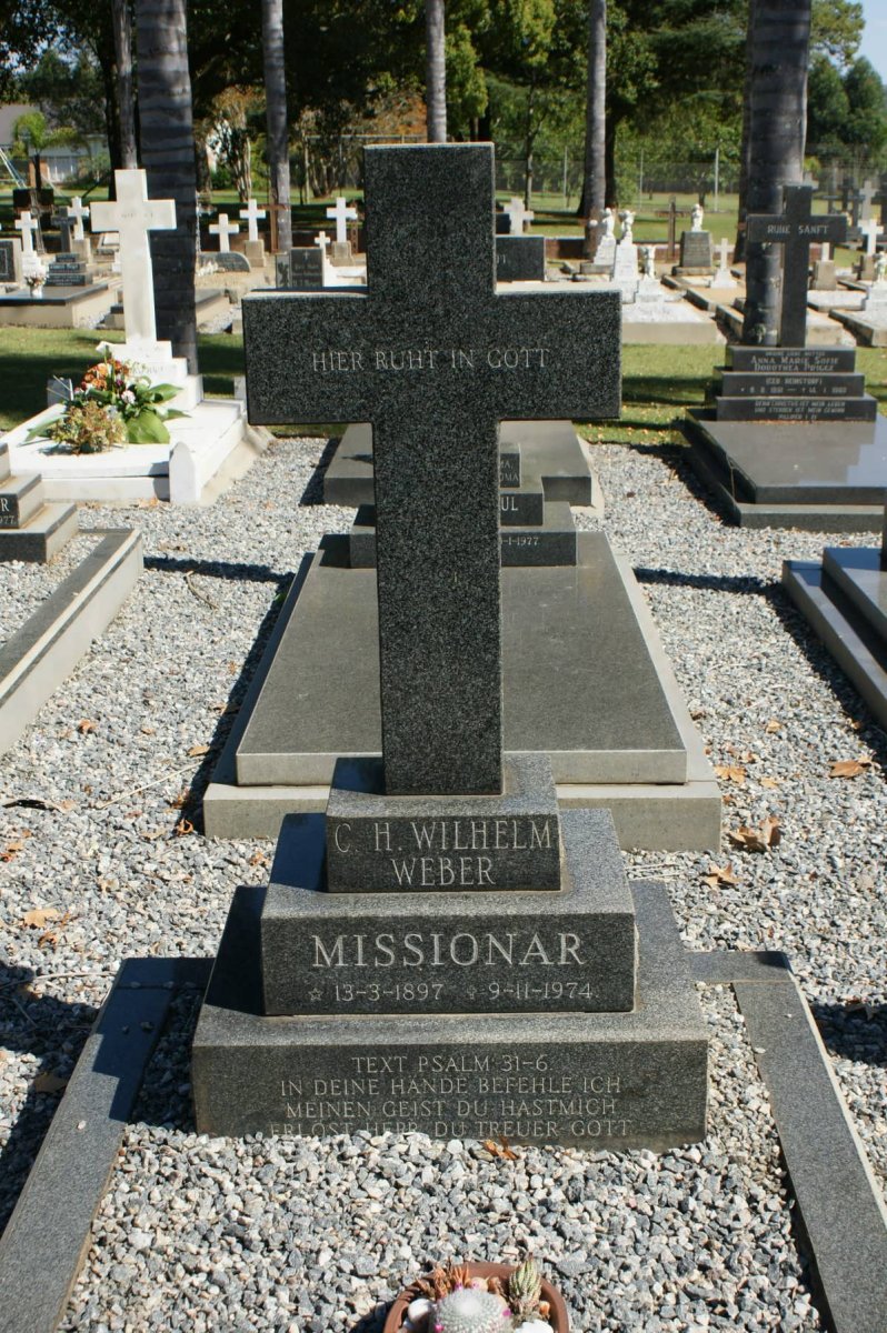 WEBER C.H. Wilhelm 1897-1974