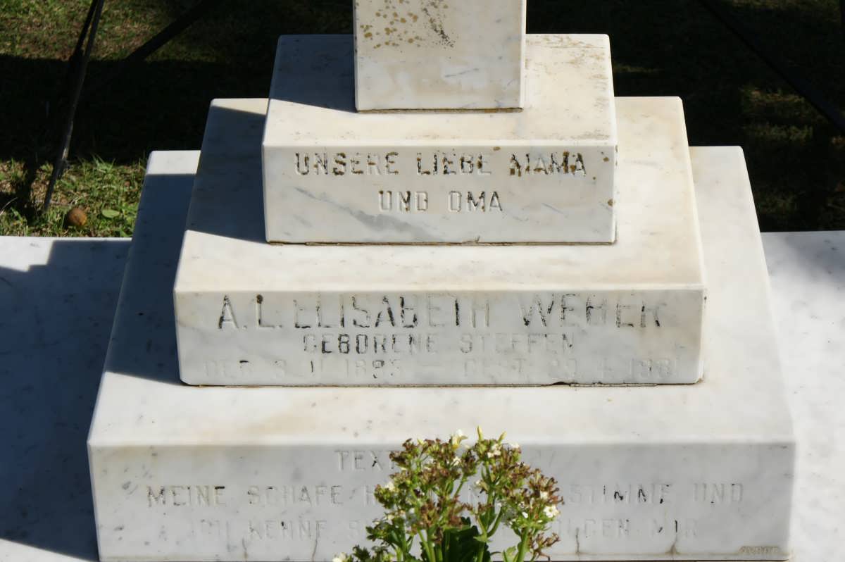 WEBER A.L. Elizabeth 1893-19??