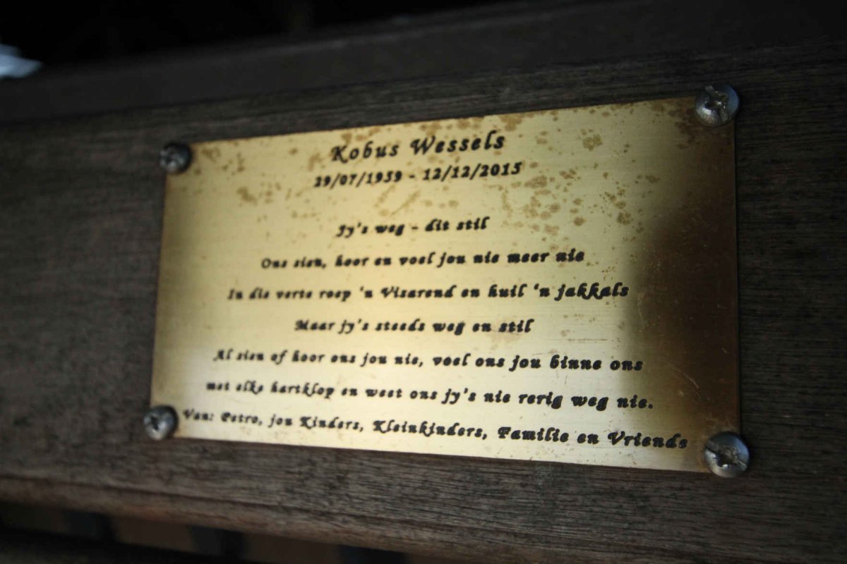WESSELS Kobus 1959-2015