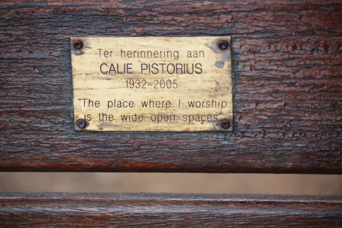 PISTORIUS Calie 1932-2005