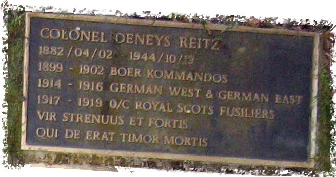 REITZ Deneys 1882-1944