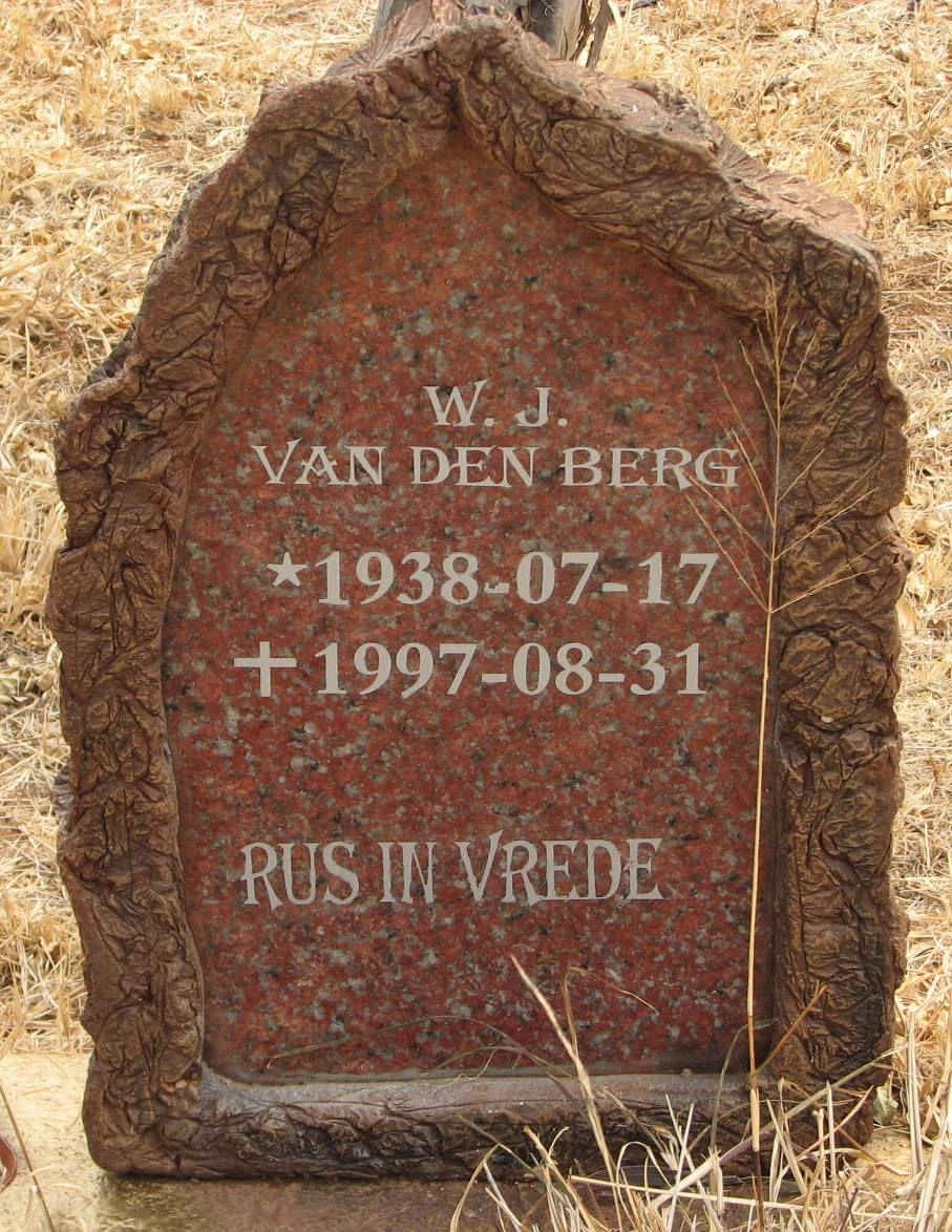 BERG W.J., van den 1938-1997