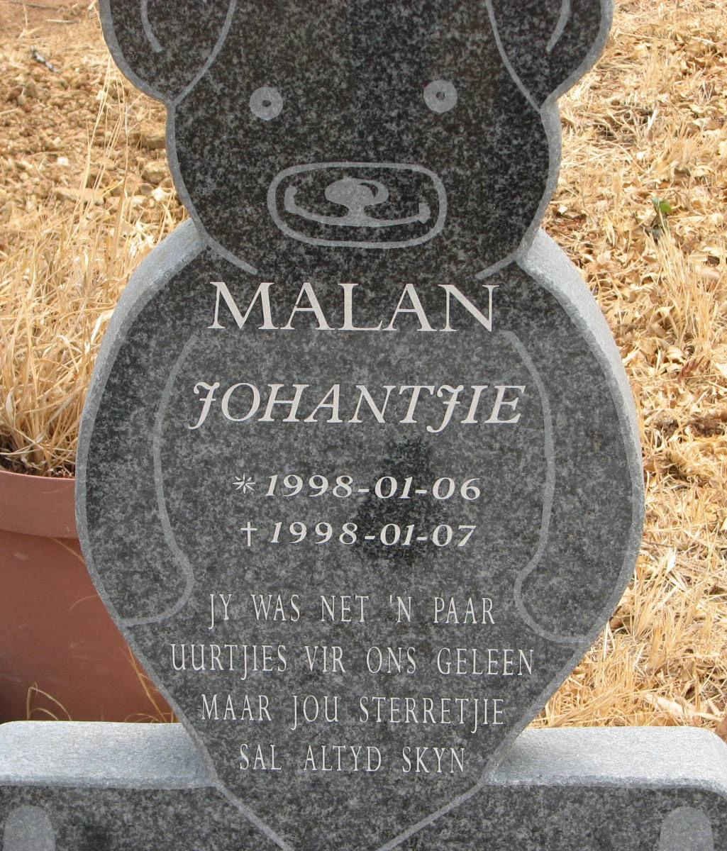 MALAN Johantjie 1998-1998