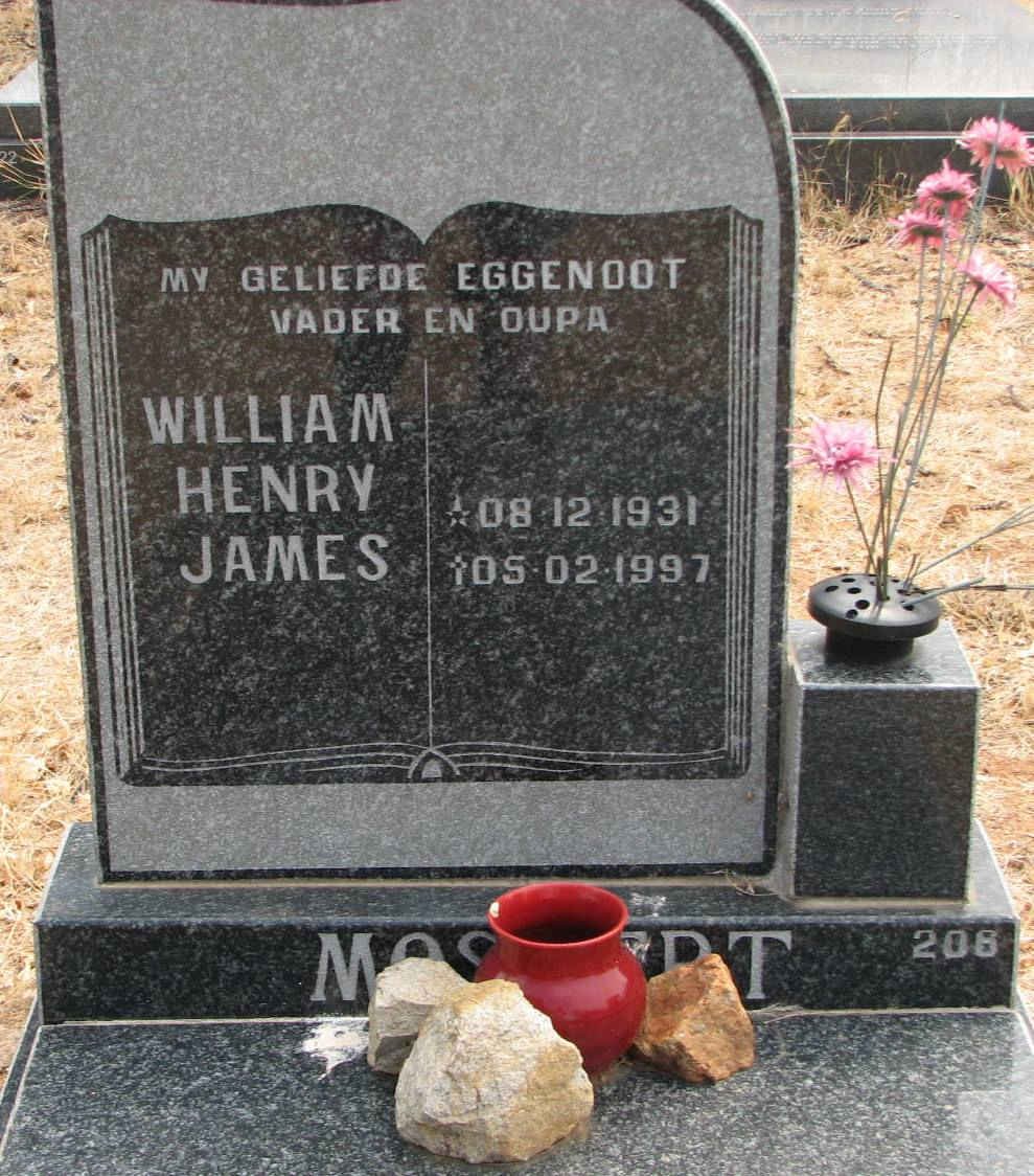 MOSTERT William Henry James 1931-1997