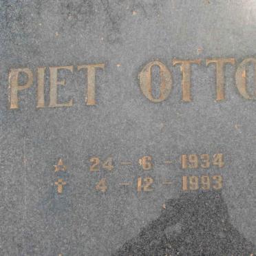 OTTO Piet 1934-1993