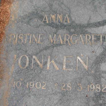ONKEN Gerhard Wilhelm Heinrich 1904-1978  &amp; Anna Christine Margarethe 1902-1982