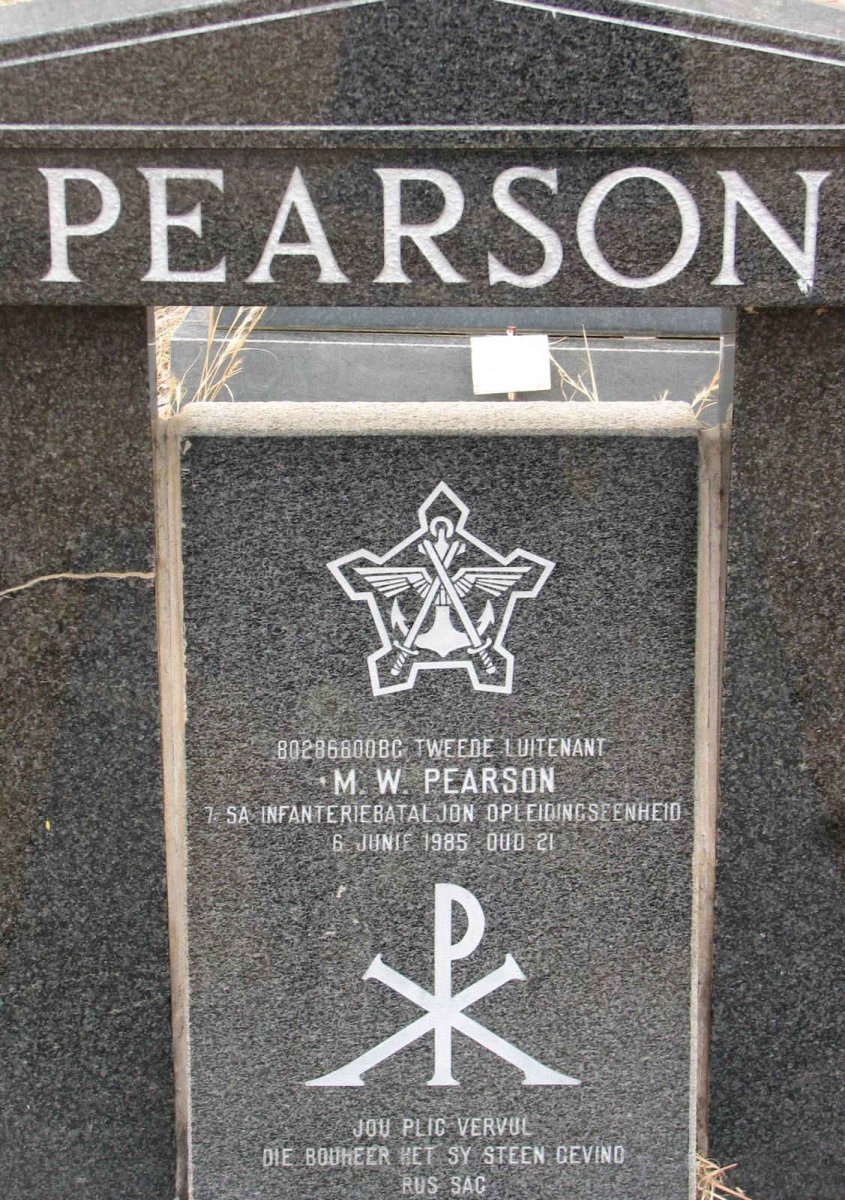 PEARSON M.W. -1985