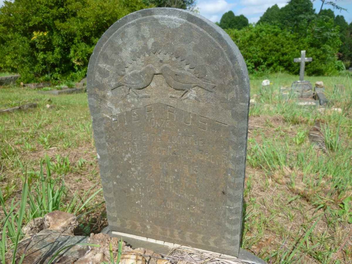 BROOKS Gerhardus Cornelius 1915-1919