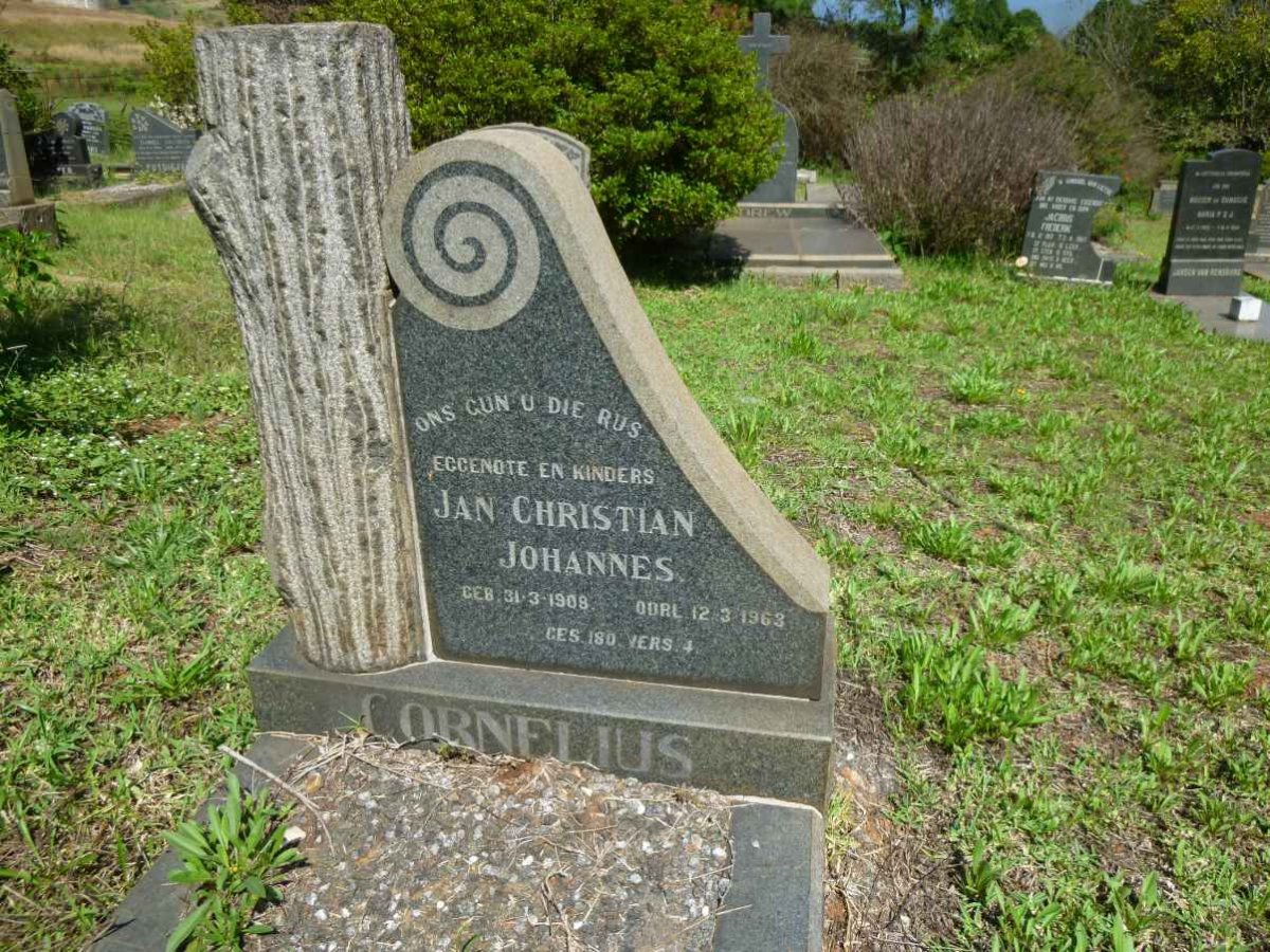 CORNELIUS Jan Christian 1908-1963